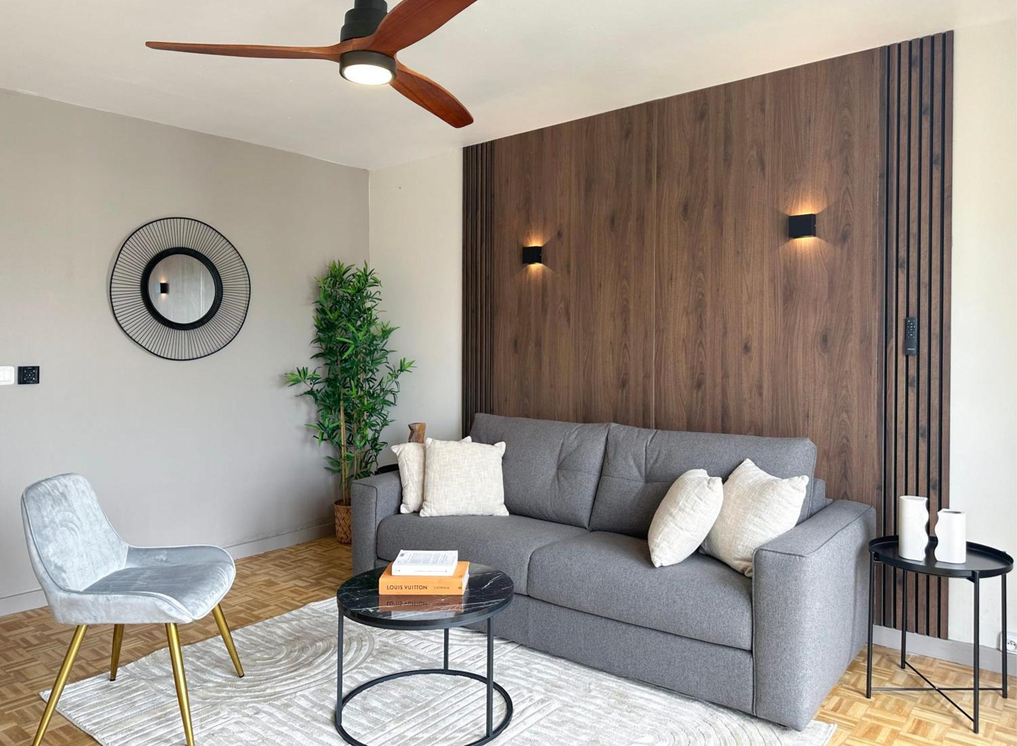 Brand-New Studio With Eiffel Tower View Paris Bagian luar foto