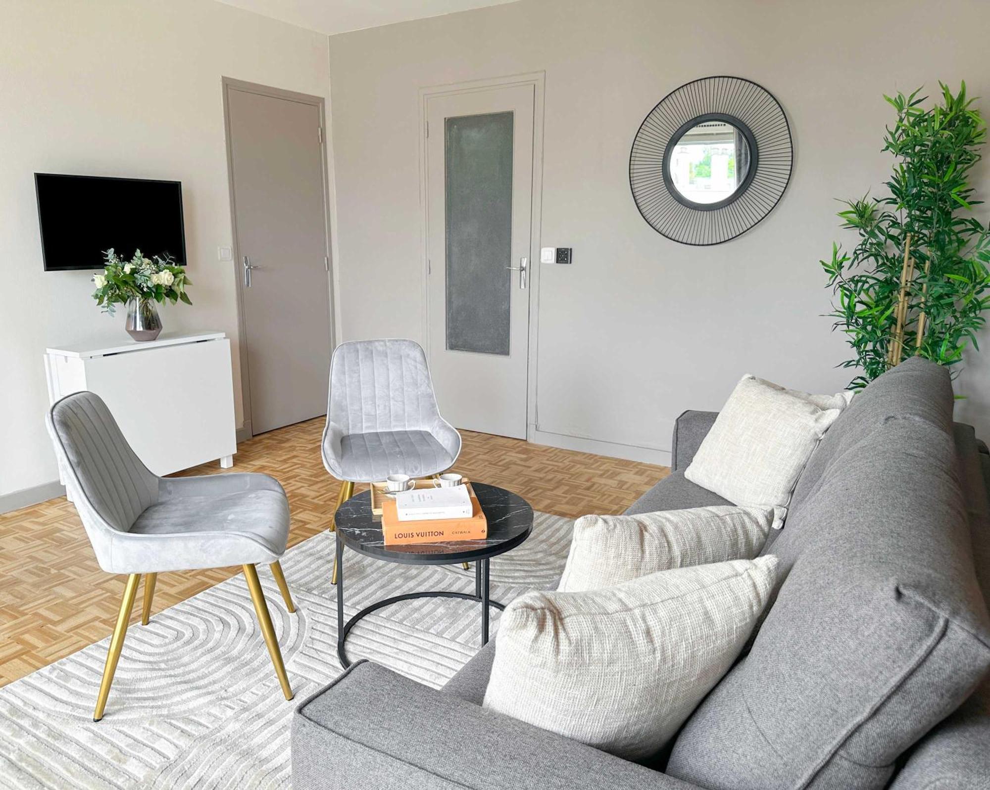 Brand-New Studio With Eiffel Tower View Paris Bagian luar foto